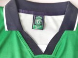 1999-2000 LIV Away Green Retro Soccer Jersey