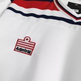 1982 England Home White Retro Soccer Jersey