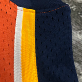 2010 WARRIORS CURRY #30 Orange Retro Top Quality Hot Pressing NBA Jersey