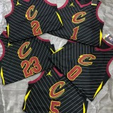 CLEVELAND SMITH JR. # 5 Black Top Quality Hot Pressing NBA Jersey