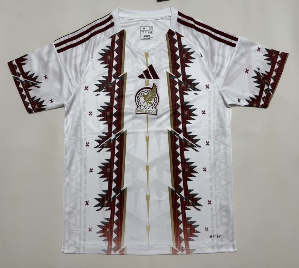 26-27 Mexico White Special Edition Fans Training shirts