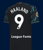 23-24 Man City Third Fans Soccer Jersey