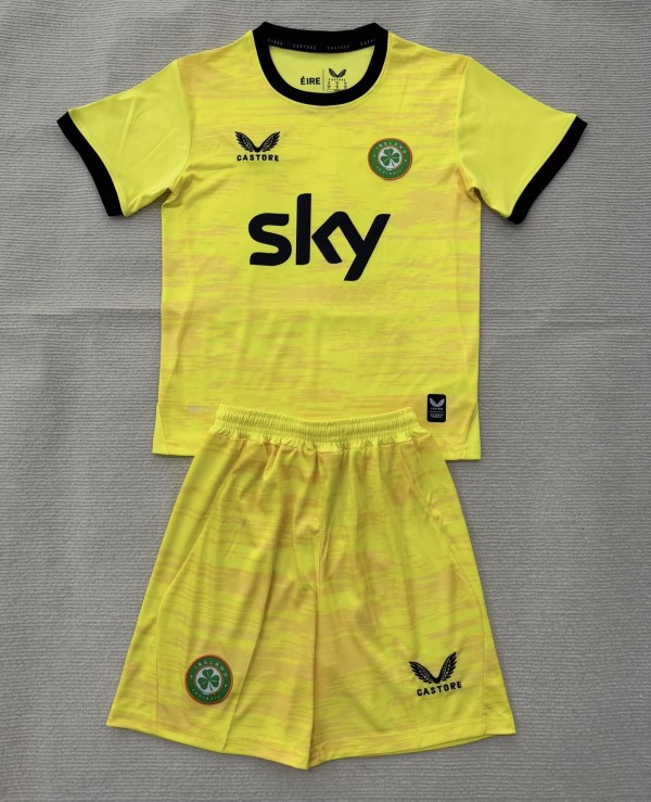 2026 Ireland Yellow GoalKeeper Adult Suit