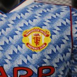 26-27 Man Utd Blue Special Edition Player Version Soccer Jersey