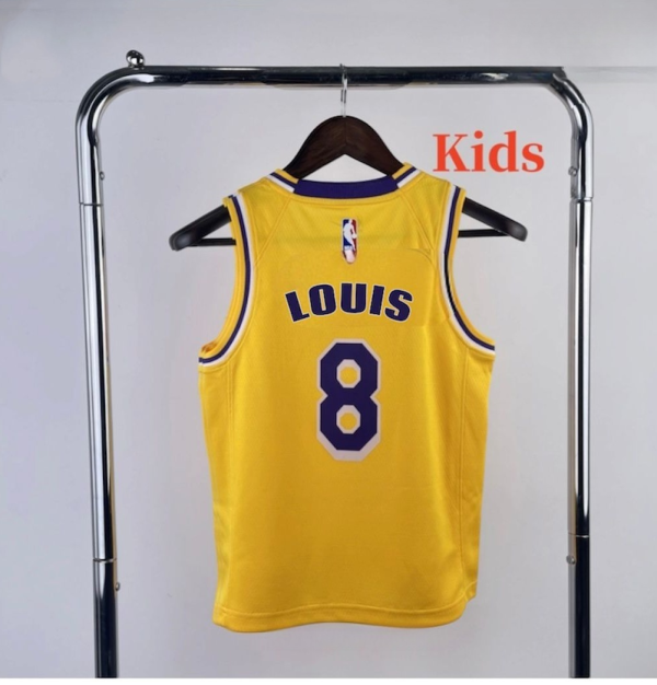 2024 LAKERS Top Quality Hot Pressing Kids NBA Jersey