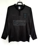 1995-1996 LIV Black Special Edition Long Sleeve Retro Soccer Jersey