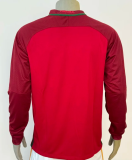 2016 Portugal Home Player Version Long Sleeve Retro Soccer Jersey (刺绣版)
