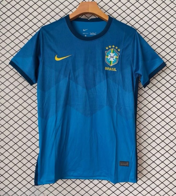 20-21 Brazil Away Fans Soccer Jersey