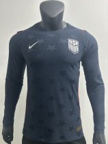 2026 World Cup USA Away Long Sleeve Player Version Soccer Jersey*长袖球员