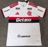 26-27 Flamengo Print All Sponsor Away Fans Soccer Jersey*全广告