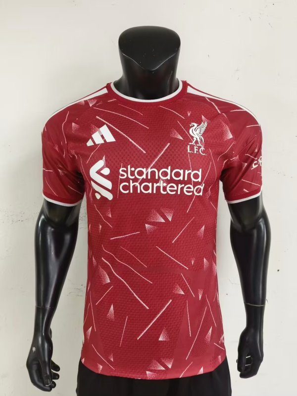 26-27 LIV Home Leaked Edition  Player Version Soccer Jersey