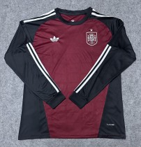 2026 Spain GoalKeeper Long Sleeve Fans Soccer Jersey (长袖) 2026 Spain GoalKeeper Long Sleeve Fans Soccer Jersey (长袖)