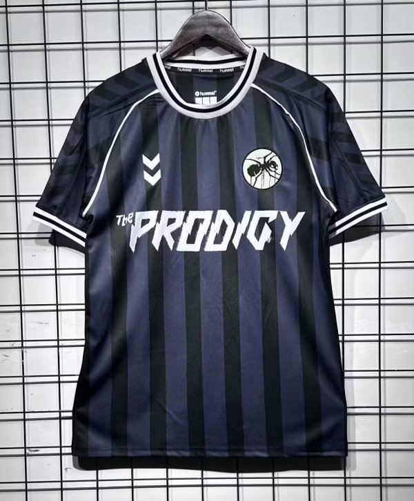 26-27 The Prodigy x Hummel Black Limited Edition Fans Soccer Jersey