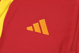 26-27  Spain High Quality Half Pull Tracksuit