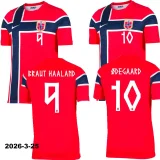 2026 Norway Home Kids Soccer Jersey