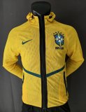 2026 Brazil Yellow Pre-Competition Training Windbreaker