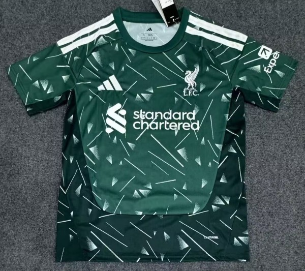26-27 LIV Green Goalkeeper Fans Soccer Jersey