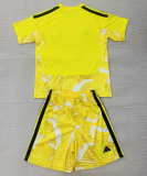 26-27 Celtic Yellow Goalkeeper Kids Soccer Jersey