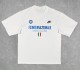 26-27 INT White High Quality Casual T-Shirt