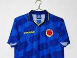 1994 Colombia Away Retro Soccer Jersey