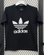 2026 AD Black High Quality Pure Cotton Casual T-Shirt