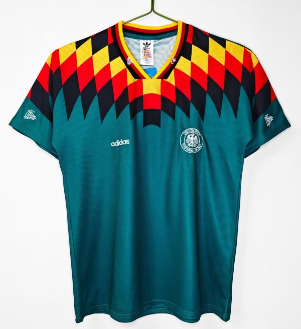 1994 Germany Away Retro Soccer Jersey