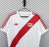 1977-1979 Rayo Vallecano Home Retro Soccer Jersey