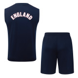 26-27 England High Quality Tank Top And Shorts Suit