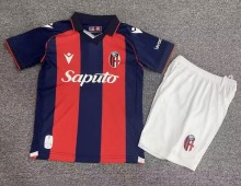26-27 Bologna Home Kids Soccer Jersey