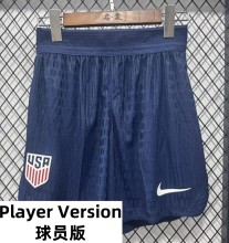 2026 USA Home Player Version Shorts Pants (球员短裤)
