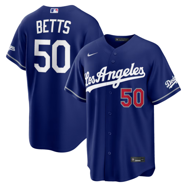2026 MLB Los Angeles Dodgers New Pattern Jersey