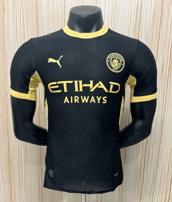 26-27 Man City Away Leaked Edition Player Version Soccer Jersey