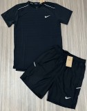 2026 NK Black Training Short Suit
