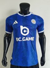 26-27 Leicester City Home Player Version Soccer Jersey