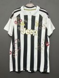 26-27 JUV Home Embroidered Version Fans Soccer Jersey