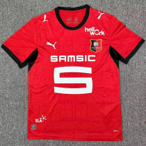 26-27 Stade Rennais Home Fans Soccer Jersey