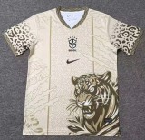 26-27 Brazil Khaki Special Edition Fans Training shirts (虎)