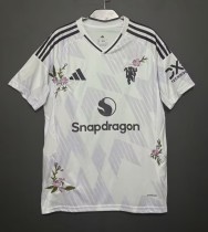 25-26 Man Utd Away Embroidered Version Fans Soccer Jersey
