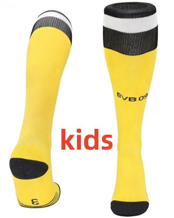 26-27 Dortmund Home Kids Socks
