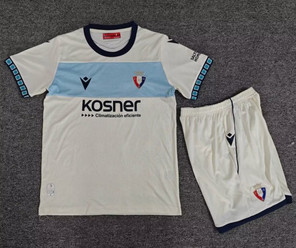 26-27 Osasuna Away Kids Soccer Jersey