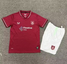 26-27 Burnley Home Kids Soccer Jersey