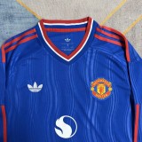26-27 Man Utd Away Long Sleeve Fans Soccer Jersey (长袖)