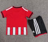 26-27 Sheffield United Home Kids Soccer Jersey