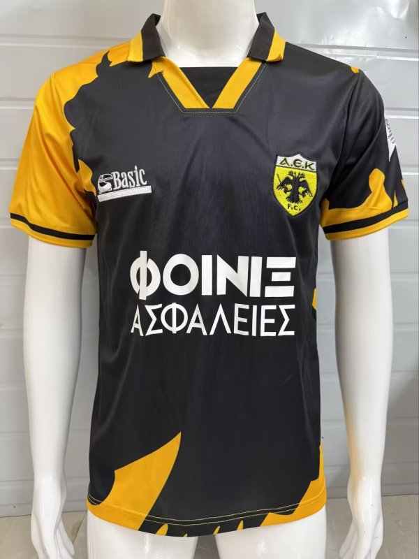 1994-1995 AEK Athens Home Retro Soccer Jersey