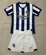 26-27 Real Sociedad Home Adult Suit