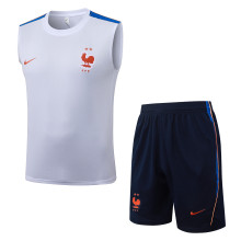 26-27 France High Quality Tank Top And Shorts Suit