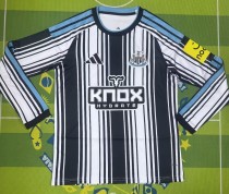 26-27 Newcastle Home Long Sleeve Fans Soccer Jersey (长袖) 26-27 Newcastle Home Long Sleeve Fans Soccer Jersey (长袖)