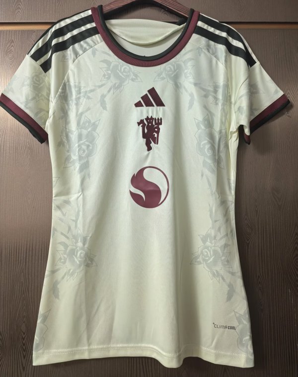 26-27 Man Utd Third Women Fans Soccer Jersey (女)