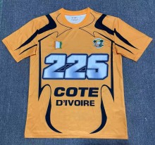 26-27 Cote d'Ivoire Orange Special Edition Fans Soccer Jersey