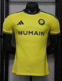 26-27 AL-Nassr Home Player Version Soccer Jersey*带广告